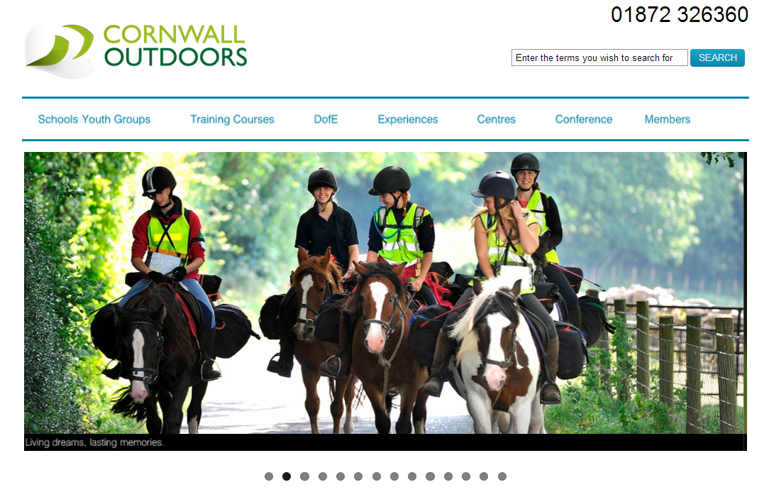 Cornwall Outdoors Homepage